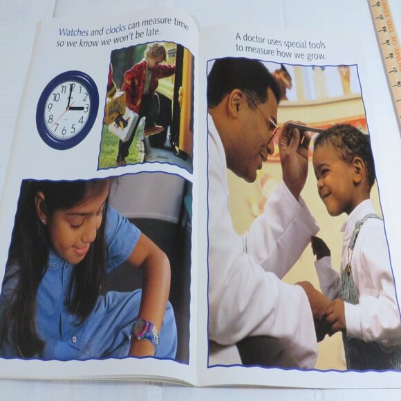 Measuring Up BIG BOOK (almost 2 feet tall) with teacher pages CLASSROOM SIZE - Picture 5 of 16